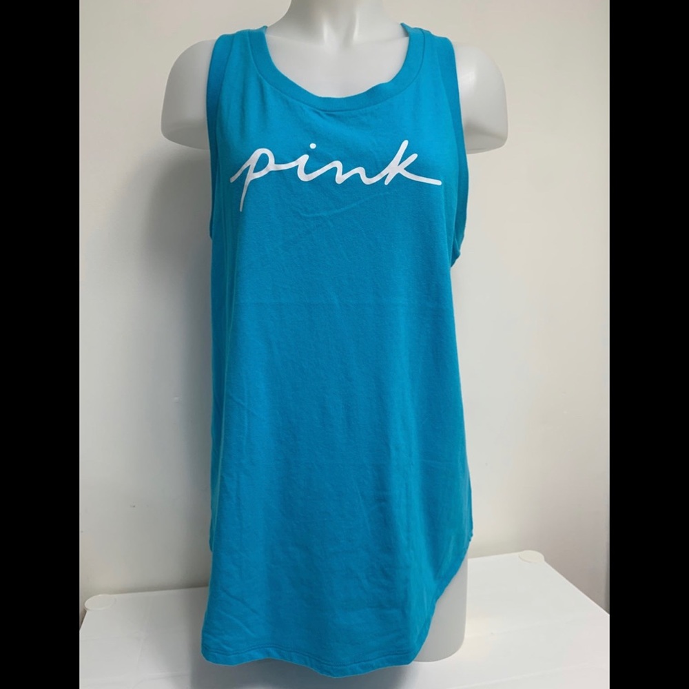 Victoria's Secret Pink Slit Back Tank Top